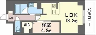 サンエール南堀江【8階】の間取り