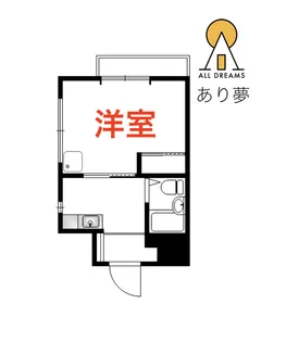 リブ霞【3階】の間取り