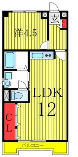 パークヒルズ【1階】の間取り