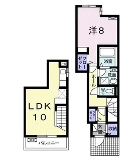 グレイスヒル【1階】の間取り