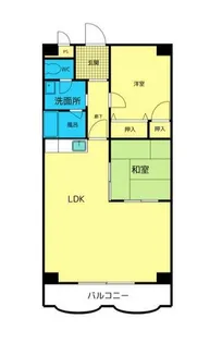 サンライフ天王台【9階】の間取り