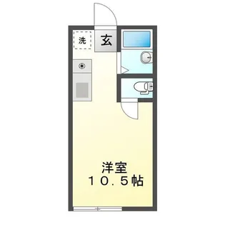 マチヤテラス【1階】の間取り