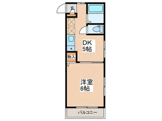 ミルクフラット【1階】の間取り