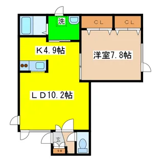 レガーロ【2階】の間取り