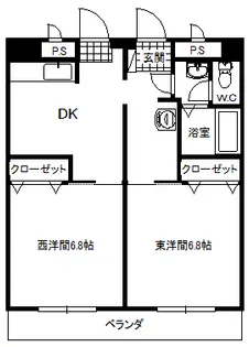 TOYOMI杵築【1階】の間取り