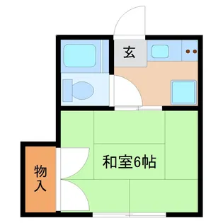 ハイム原島【1階】の間取り