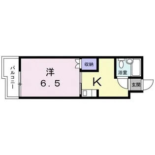 カーサビアンカ【2階】の間取り