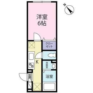 TIERRAすずかけ【1階】の間取り