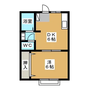 メイキッス【1階】の間取り