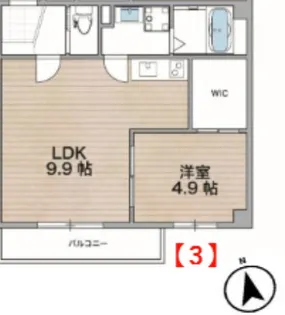 Scala Toyotsu【1階】の間取り