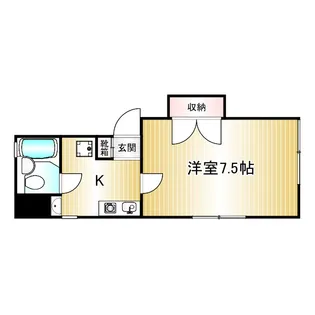 サンハイツ柏木【3階】の間取り