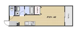 Park side shinyashiki【5階】の間取り