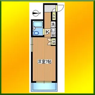 オラシオン花小金井【4階】の間取り