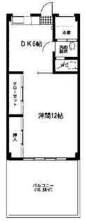 サンカープタチバナ【3階】の間取り