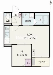 Jack kamiyamaI【1階】の間取り