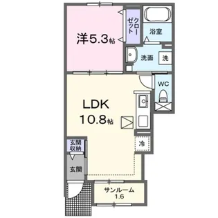 グレイスメゾン A【1階】の間取り