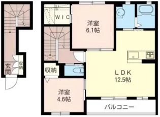 ボーテ【2階】の間取り