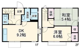 ヴィラ辻堂の間取り