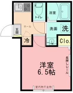 カーサ・ソラティオ東橋本【2階】の間取り