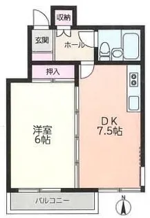 望洋荘【3階】の間取り