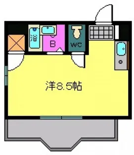 VISTA長束【4階】の間取り