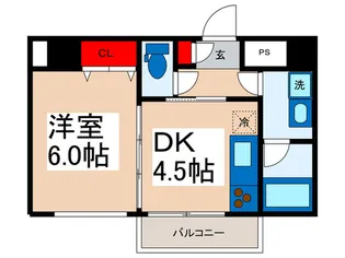 クリスタル・K【3階】の間取り