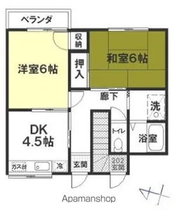 アーバニズム21【1階】の間取り