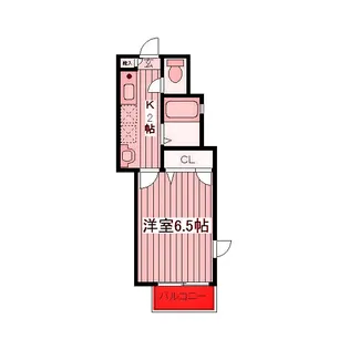 パークヒルズ岸根【1階】の間取り