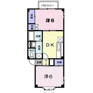 フェアリーメゾン【1階】の間取り