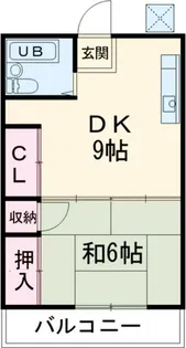 マンション中村【3階】の間取り