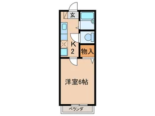 阿倍野ハイツ【1階】の間取り