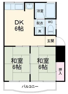 サンハイツヤマダ【2階】の間取り