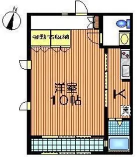 サンウィング【1階】の間取り