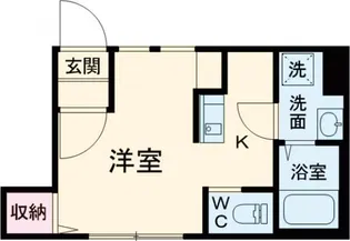 ビオーネ新小岩【1階】の間取り