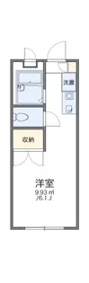 レオパレス97【1階】の間取り