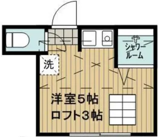 バードウィング高田馬場【2階】の間取り