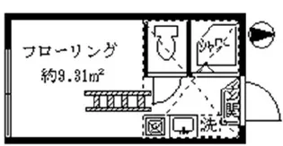 フェリス鷺宮【1階】の間取り