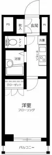 スカイコートヴァンテアン東日本橋【5階】の間取り
