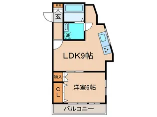 第一井上ビル【3階】の間取り