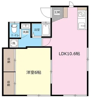 ラ・メール新中野【2階】の間取り