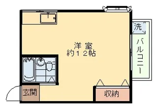 ハイムヒラガ パートII【1階】の間取り