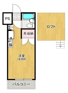 ルシール6【5階】の間取り