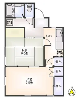 アンビエントハウス【2階】の間取り