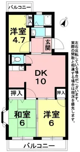 サウスワード壱番館【3階】の間取り