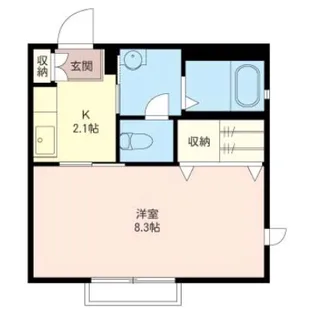 シャーメゾン二俣川【1階】の間取り