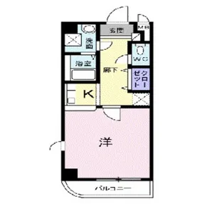 ニューメゾン森安【3階】の間取り