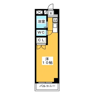 ホーメスト三珠美【1階】の間取り