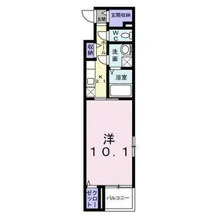 アベニールヒルズ【3階】の間取り