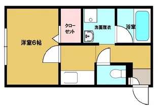 クレストールERIKA【1階】の間取り