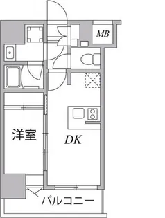 東京都江東区大島1【マンション】の間取り